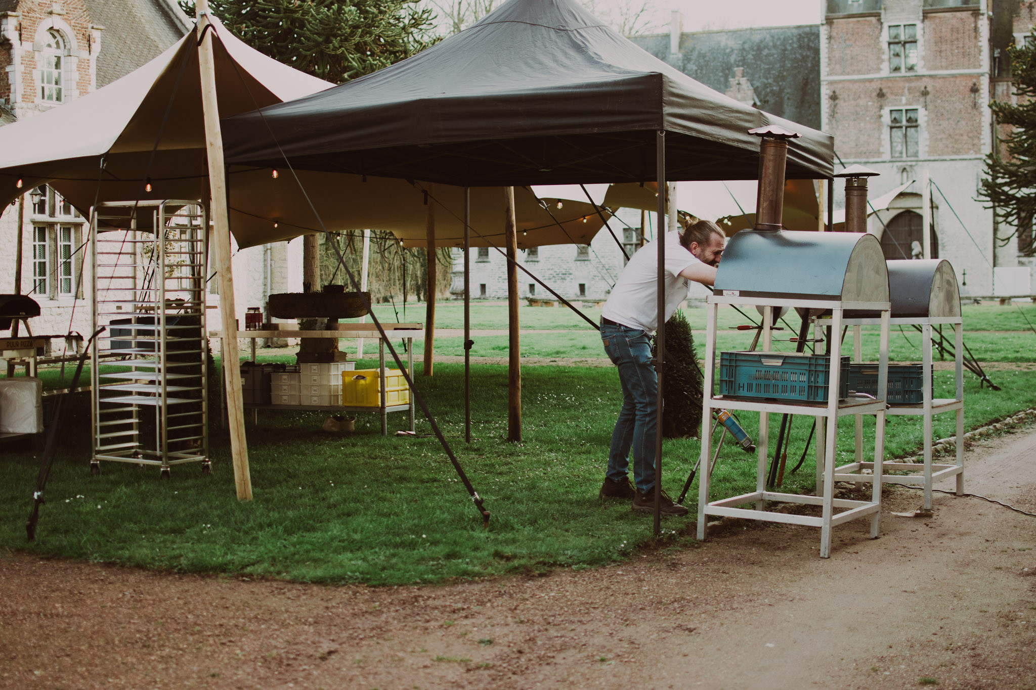 Pizza workshop als groepsactiviteit - Foto