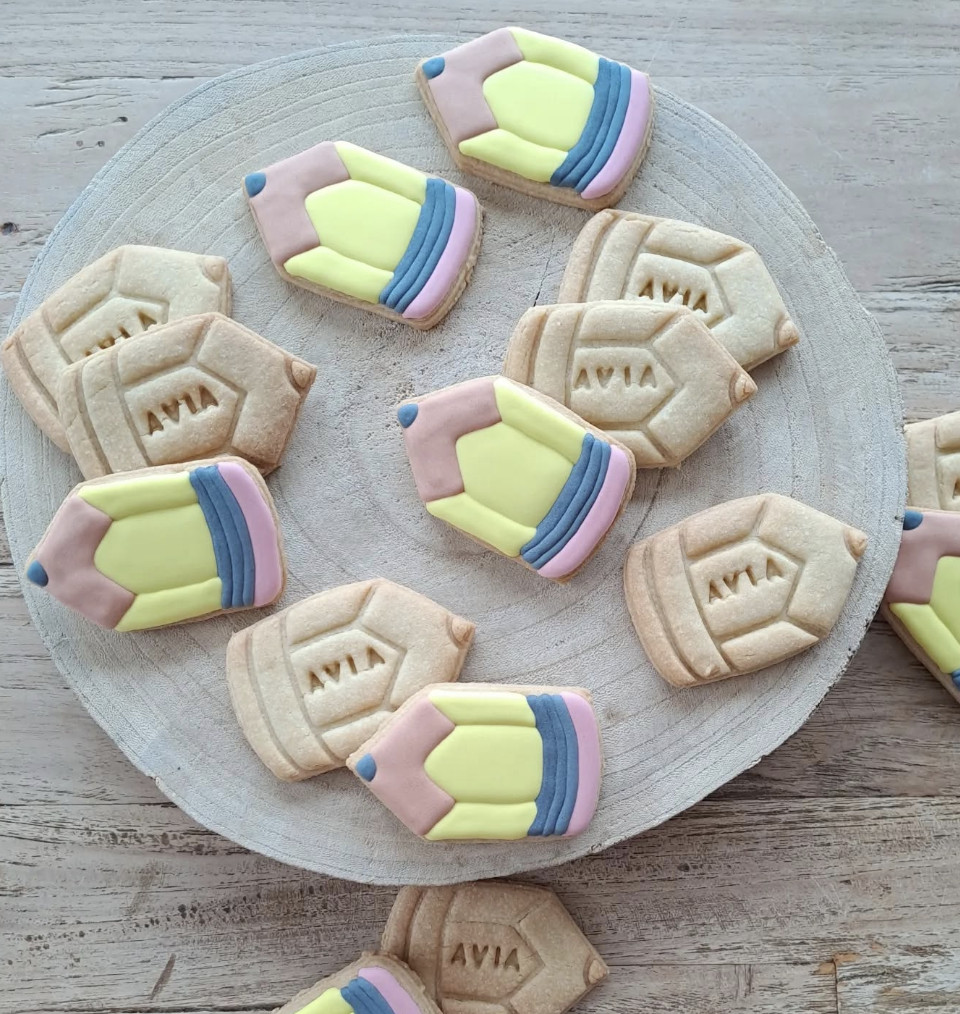 Koekjes versieren met royal icing - Foto