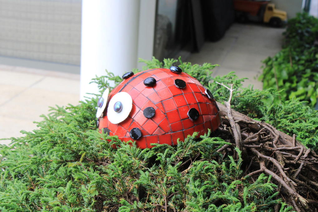 Workshop Mozaïek eye catcher voor interieur of tuin - Foto