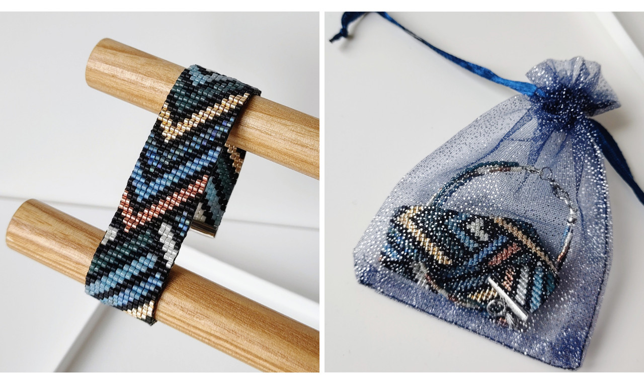 Juwelen workshop - Armbanden weven met weefraam - Foto