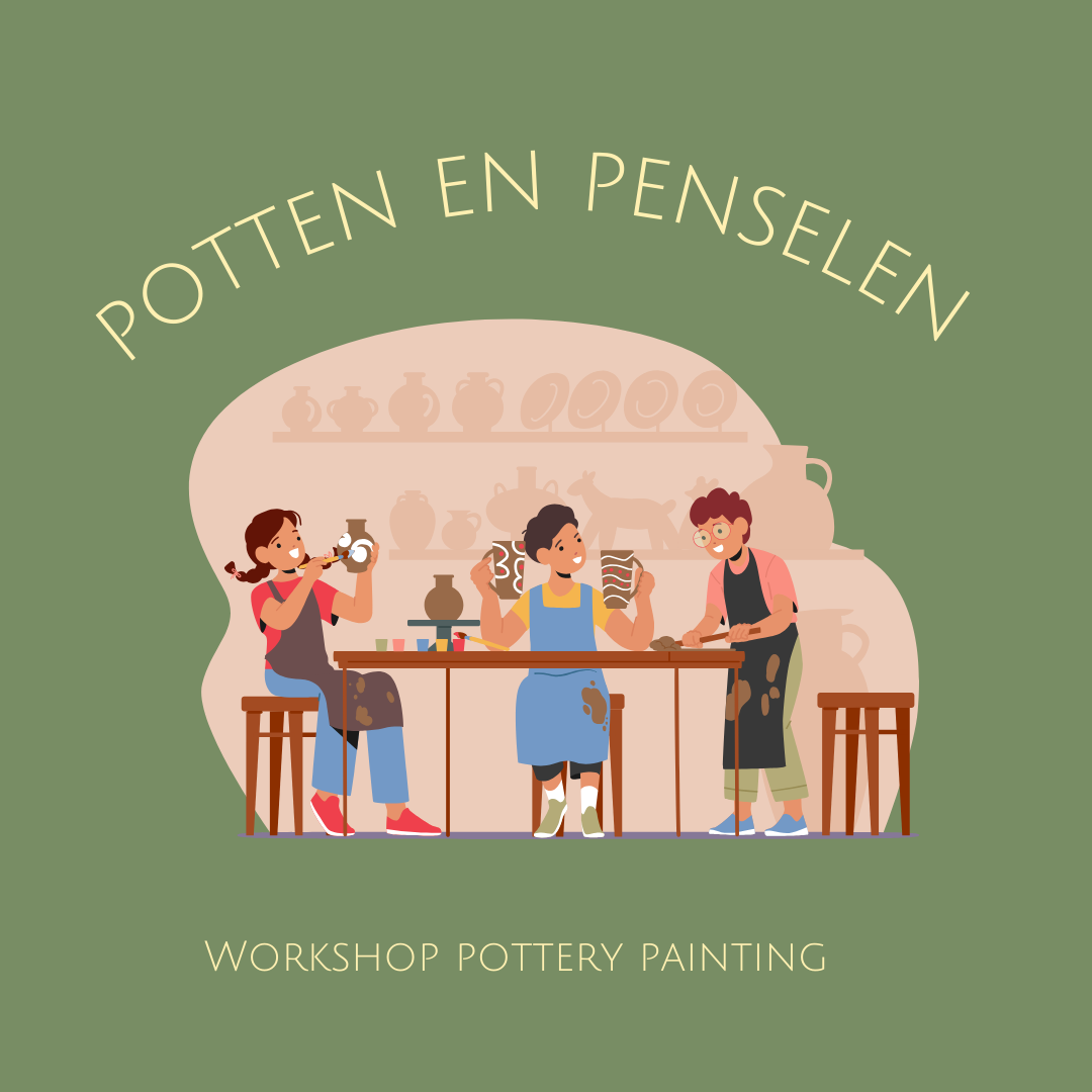 Privéworkshop pottery painting
