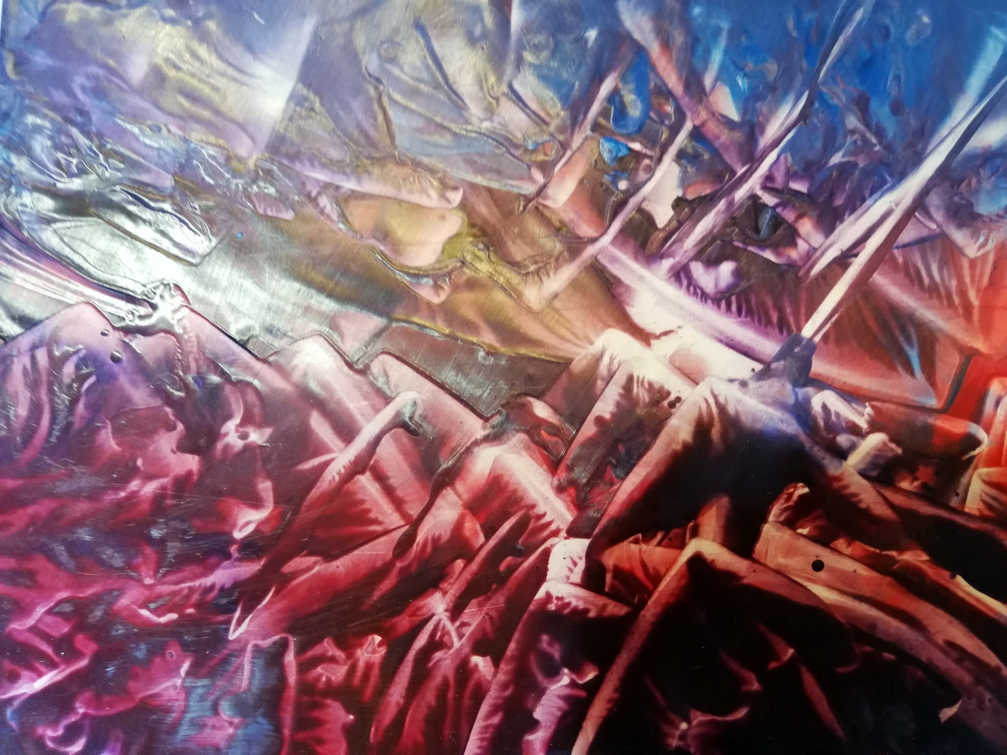 Kaarten maken met bijenwas workshop - Foto