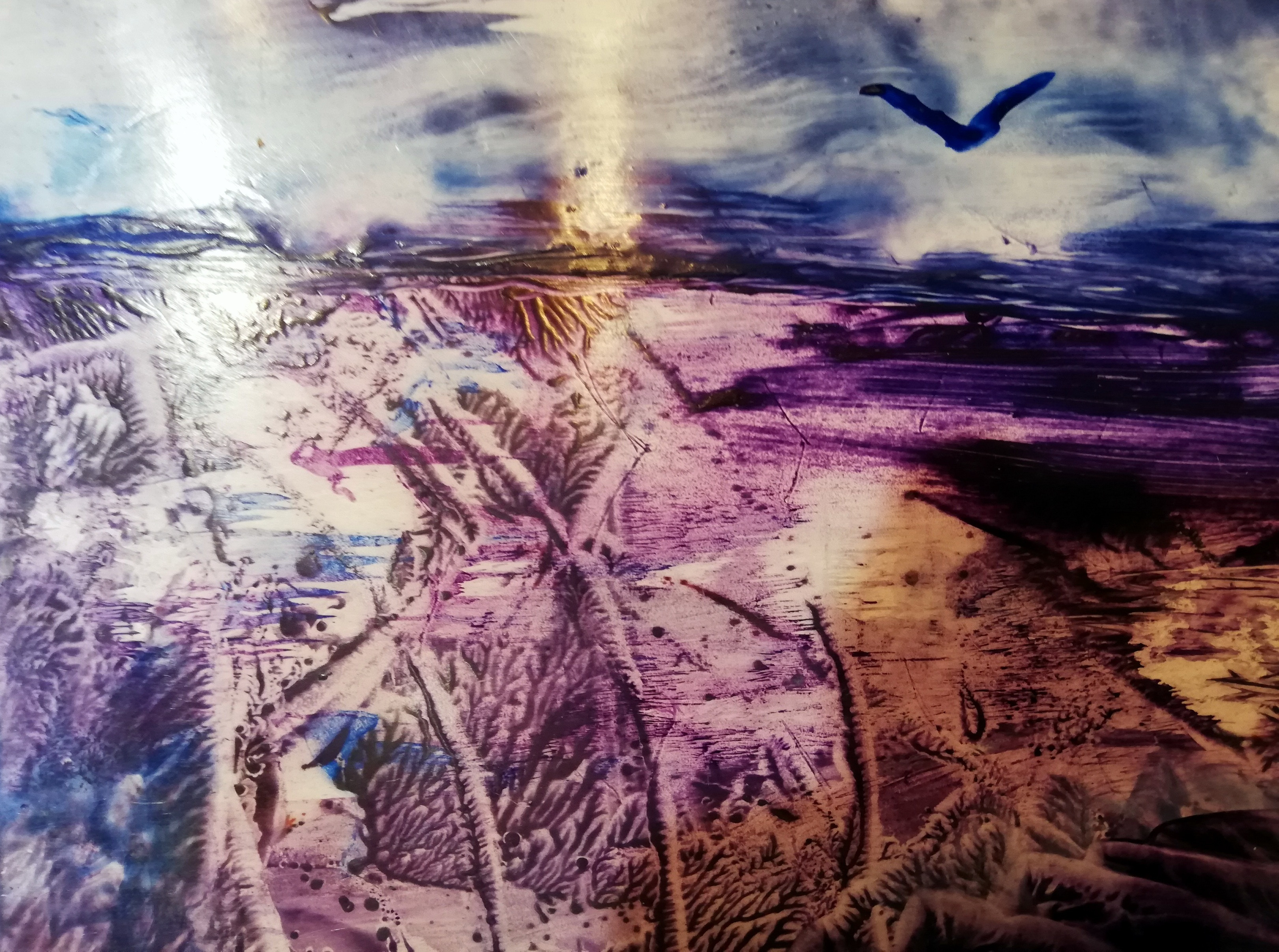 Kaarten maken met bijenwas workshop - Foto