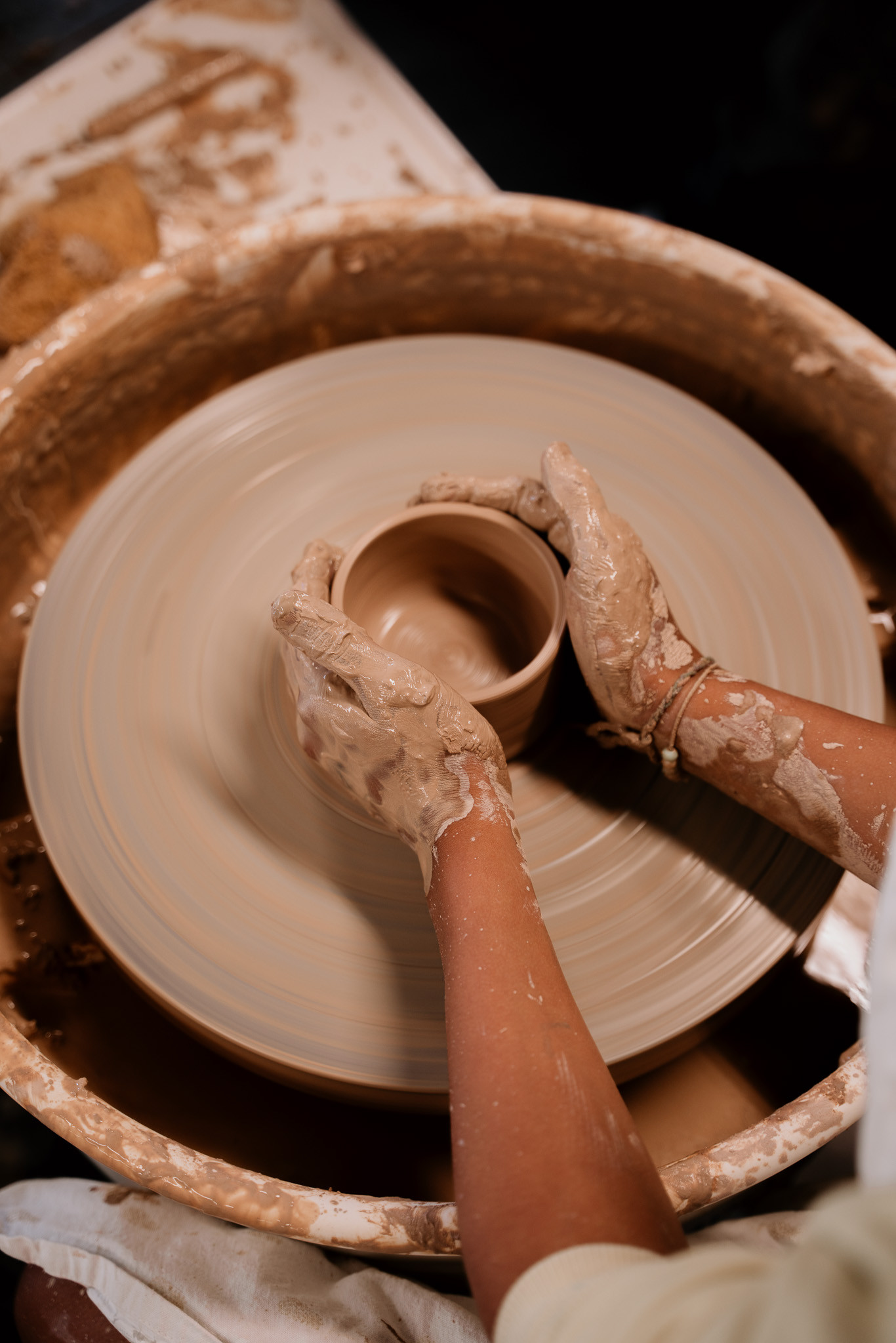 Privéworkshop pottendraaien - Foto