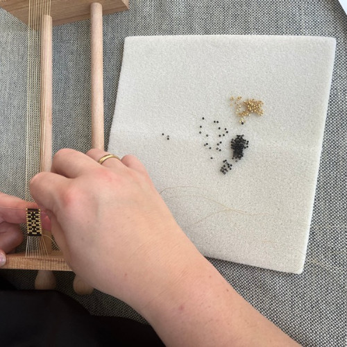 Armband weven met Miyuki-kralen - Foto