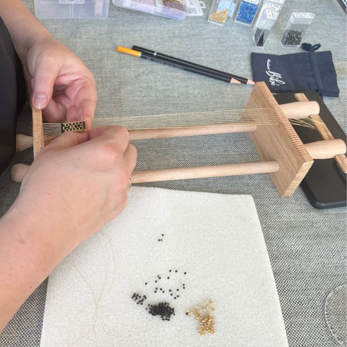 Armband weven met Miyuki-kralen - Foto