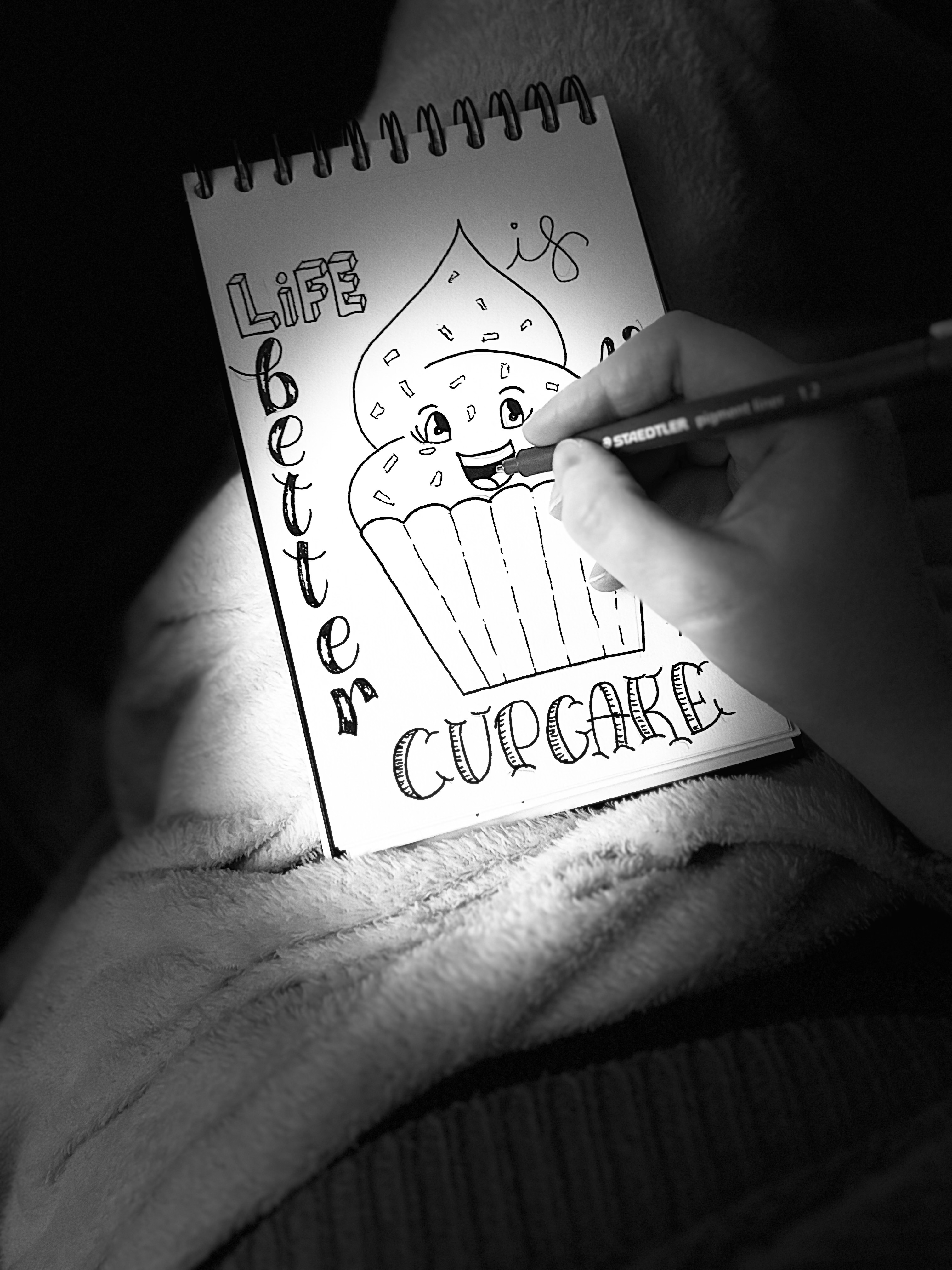 Workshop Kawaii tekenen: Cupcakes, ijsjes, snoepjes,...