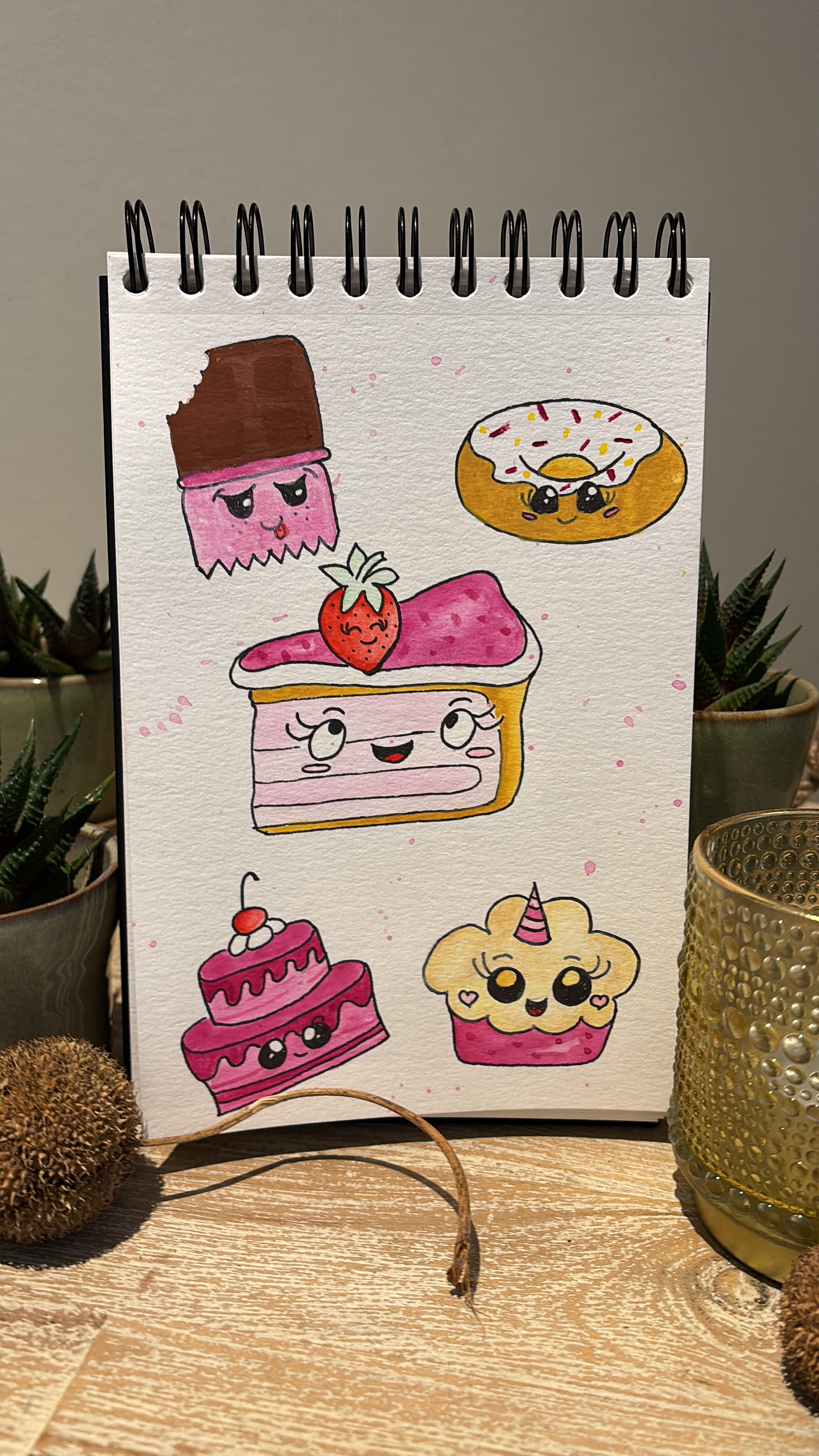 Workshop Kawaii tekenen: Cupcakes, ijsjes, snoepjes,... - Foto