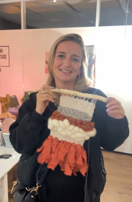 handweef muurkleed workshop