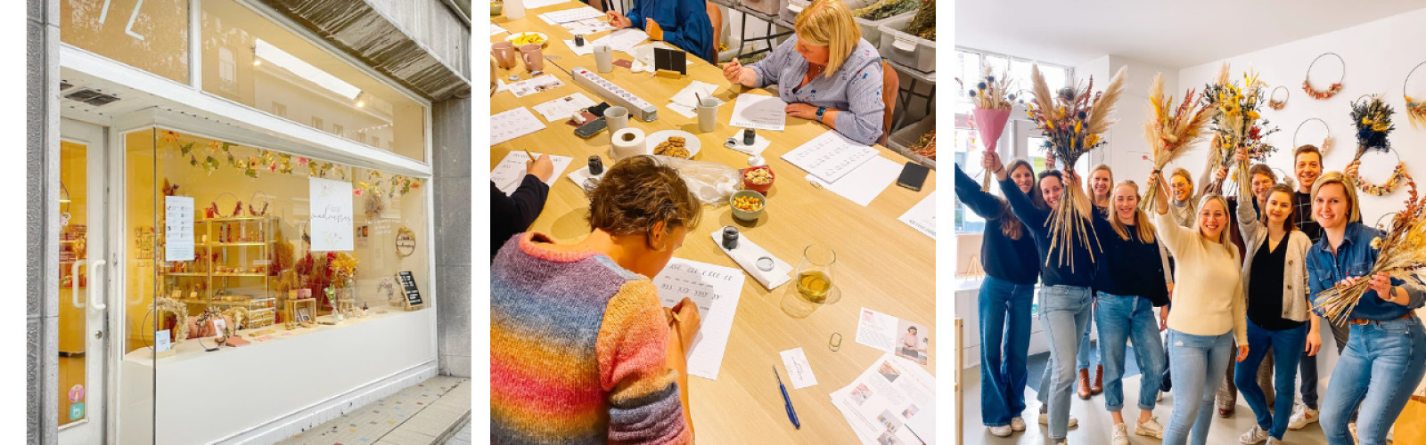 Droogbloemen bij Nina van Floral Madnesses<br>