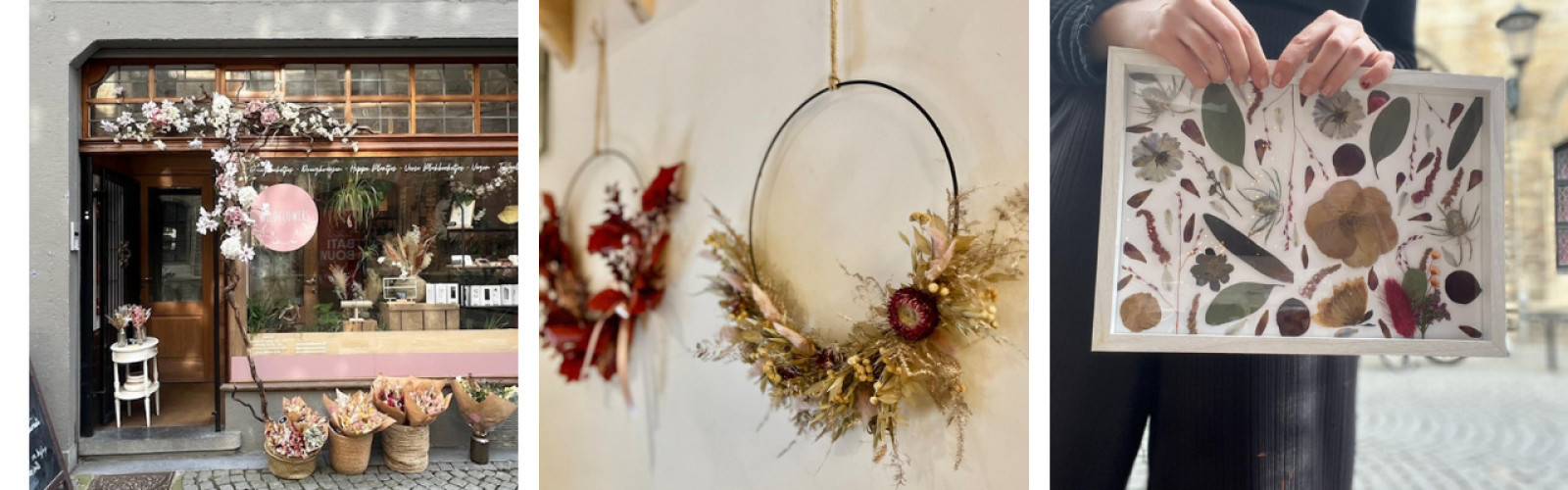 Flower press en droogbloemen bij Wildflowers<br>