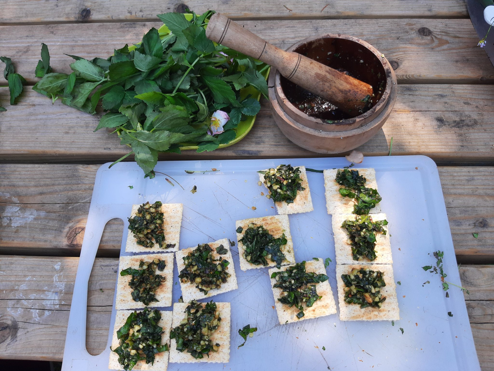 Weekend Workshop Vuur, wild food en houtvuurkoken - Foto