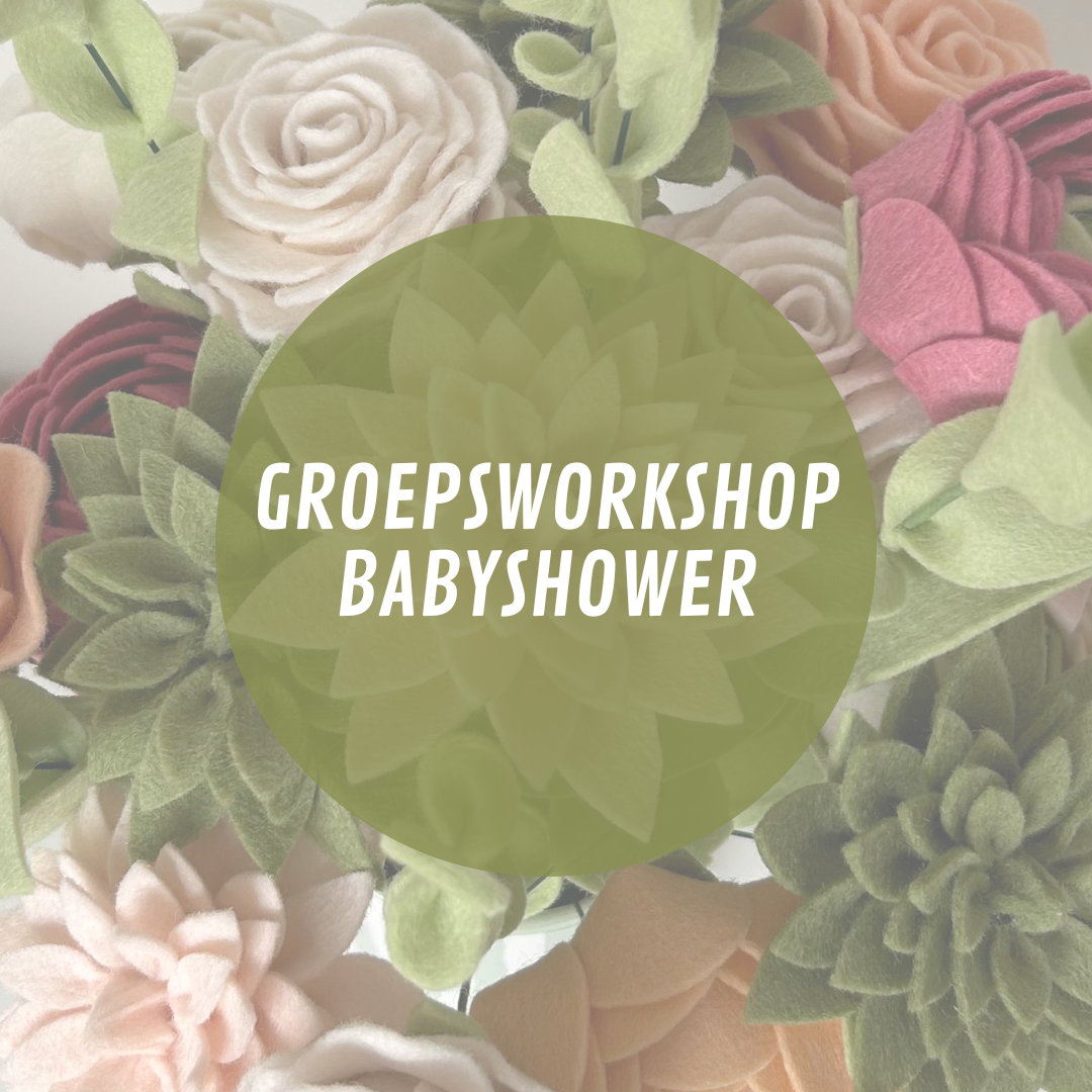 Groepsworkshop Babyshower