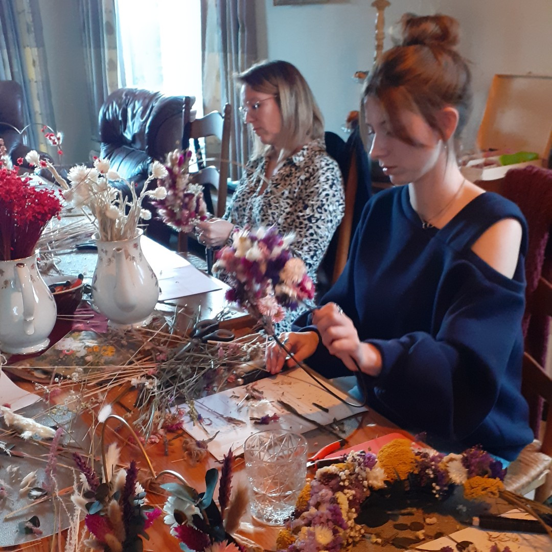 Amaryllis Winterworkshop - Bloemschikken - Foto