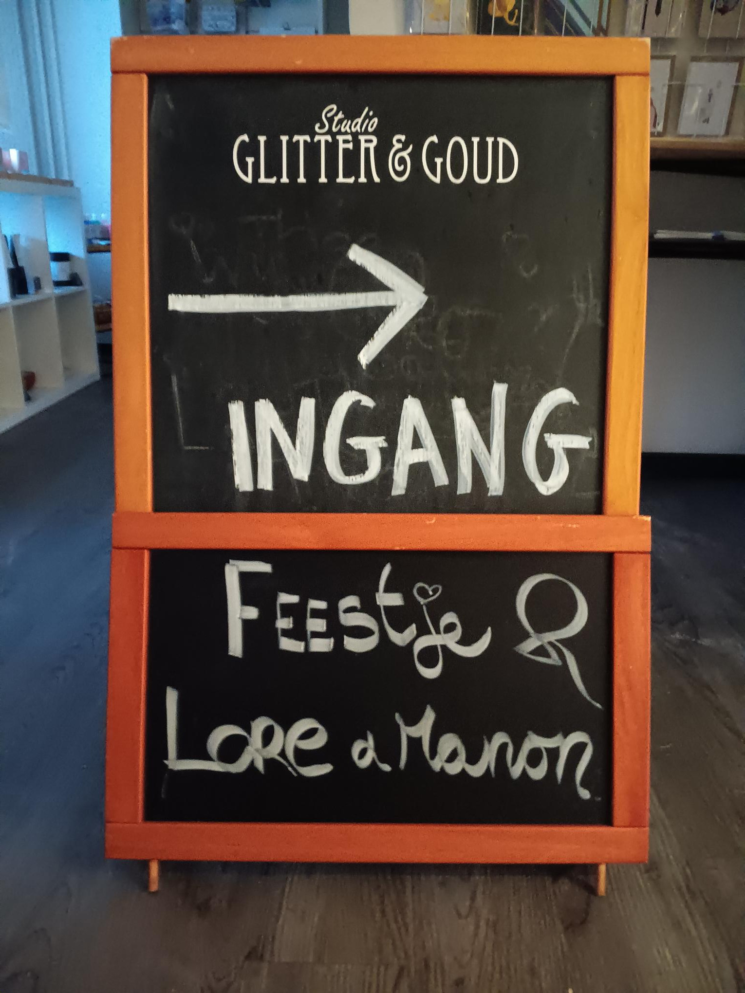 © studio glitter en goud