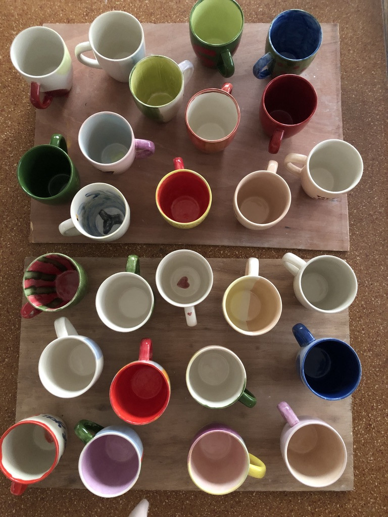 Workshop elk zn eigen Mokke (tas beschilderen) - Foto