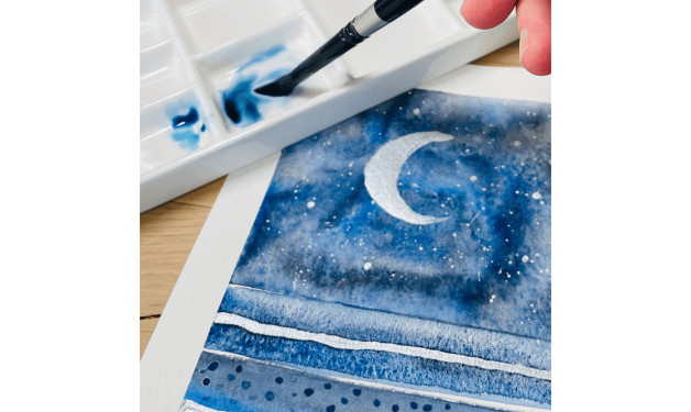 Workshop "Mindful met aquarel" - privé groepen