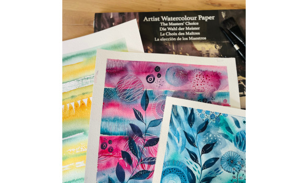 Workshop "Mindful met aquarel" - privé groepen