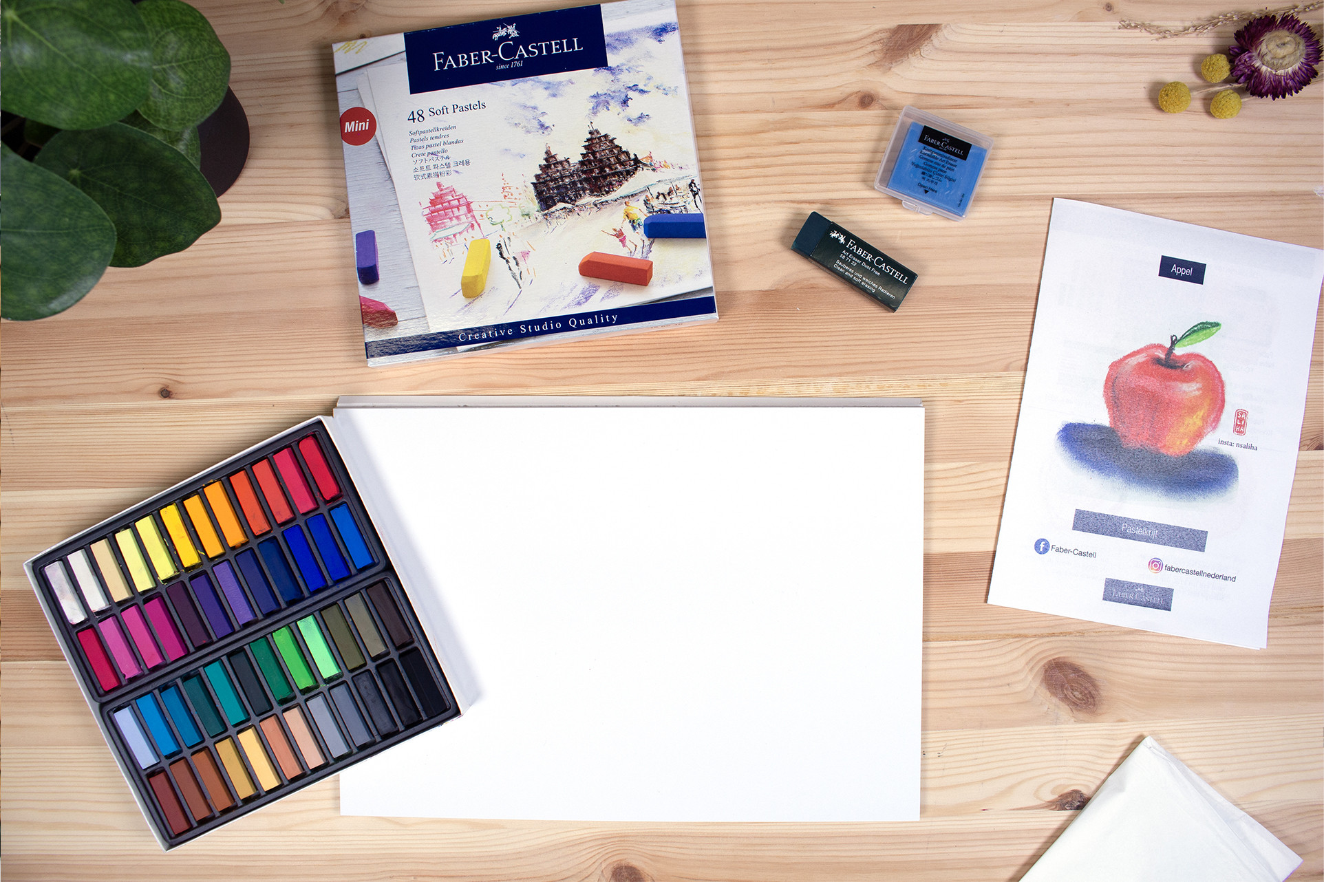 DIY- Workshop teken je eigen appel met pastelkrijt! - Foto