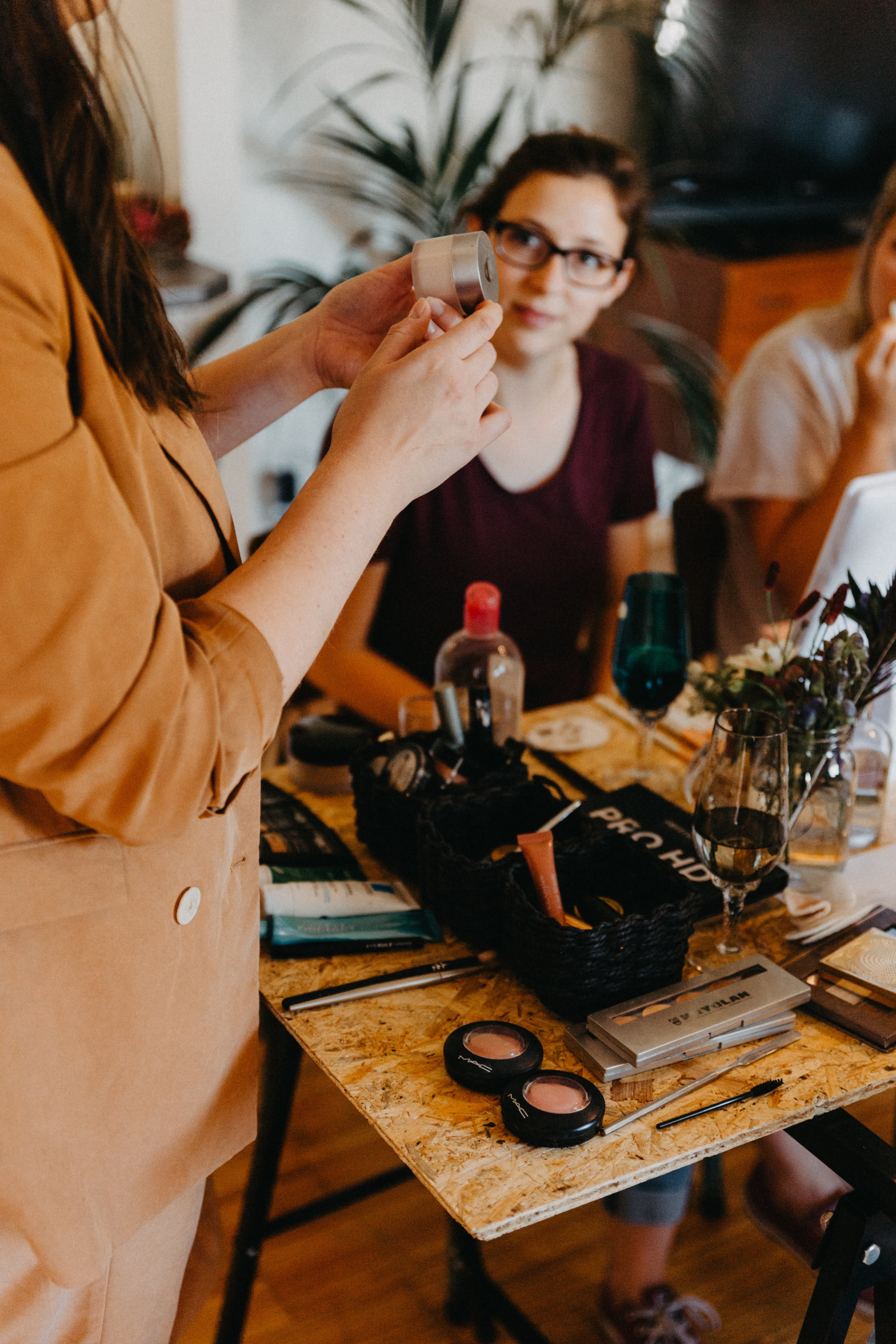 Workshop make-up voor Brillendragers // natural beauty - Kirsten Nijs - Foto