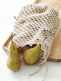 Creatief en duurzaam: "haak je eigen groenten/fruitnetje" - workshop in groep - Foto