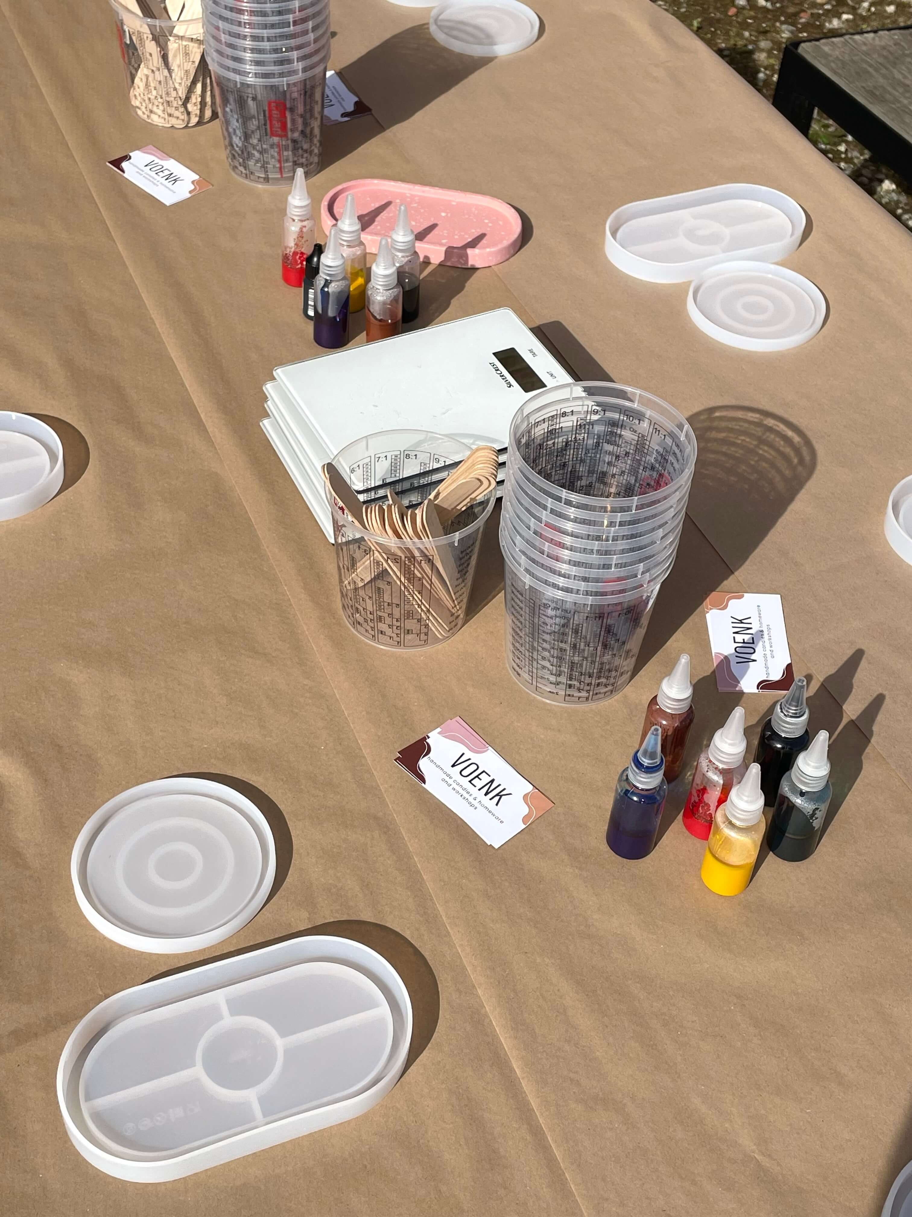 workshop terrazzo decoratie (privé) - Foto