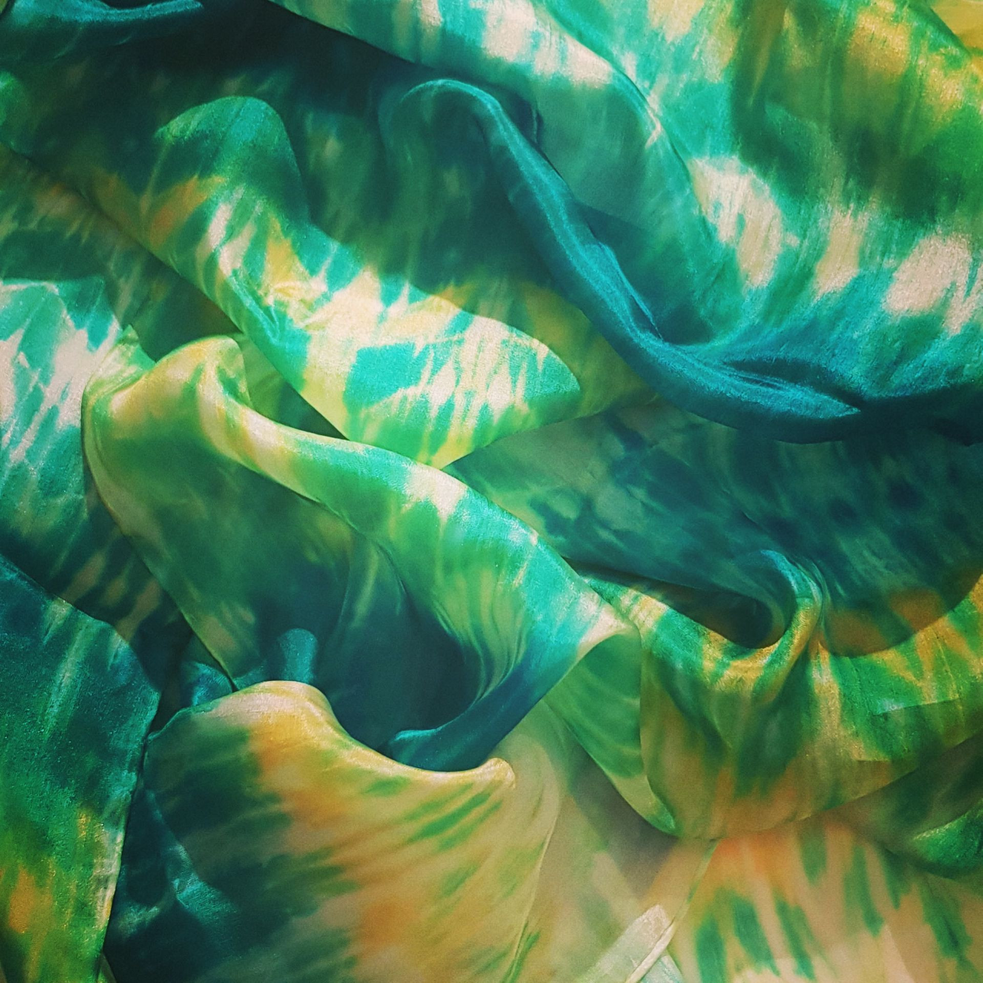 Workshop: Workshop: Zijden sjaal verven - Foto