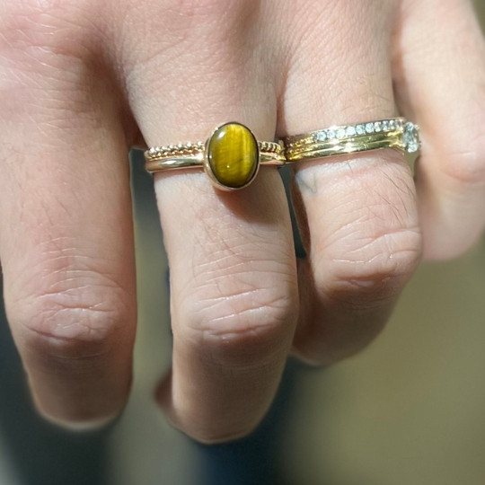 Workshop Ringen maken zilver of gold filled met edelstenen - Foto