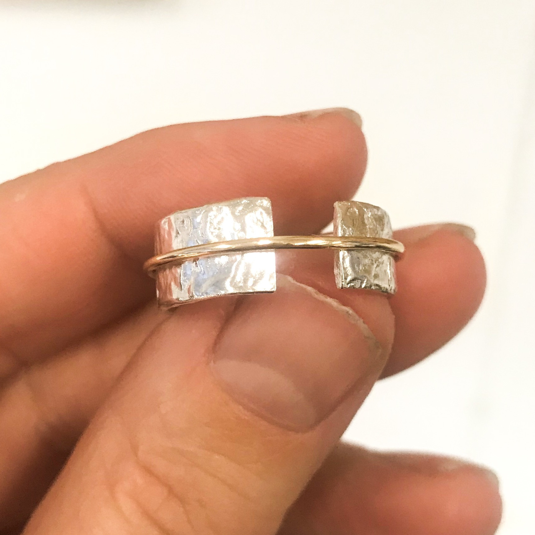 Workshop Ringen maken zilver of gold filled met edelstenen - Foto