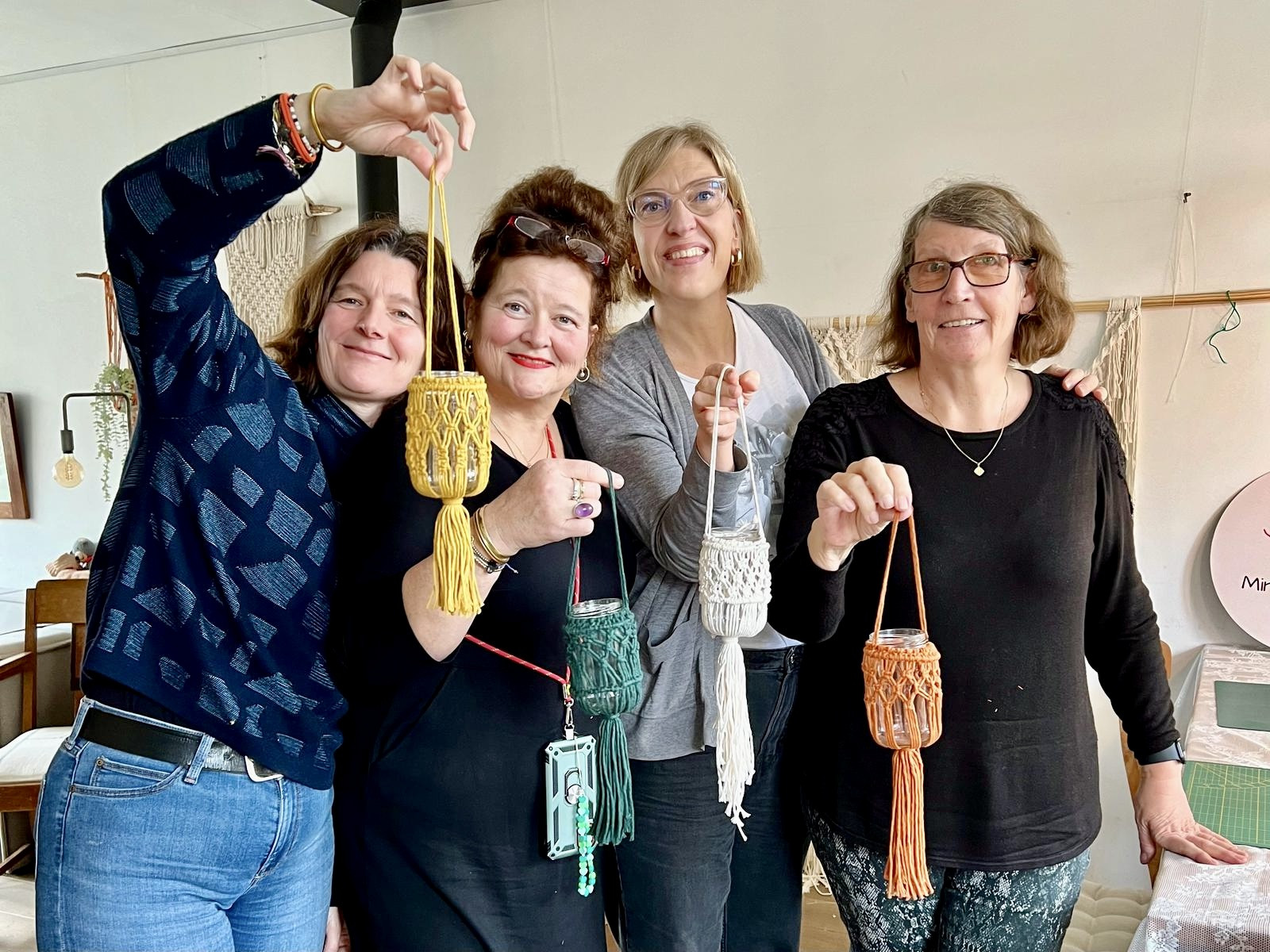 Macramé workshop Haarlem - Foto