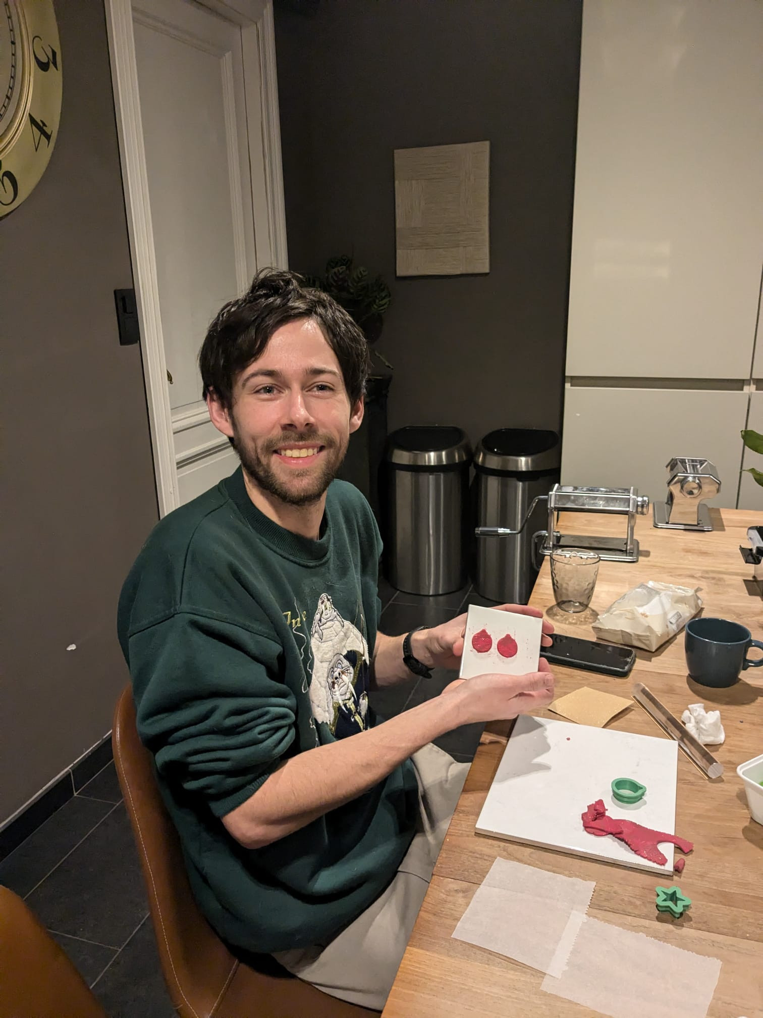 Privé workshop: Een origineel cadeau voor je partner: leuke oorbellen uit polymeerklei - Foto