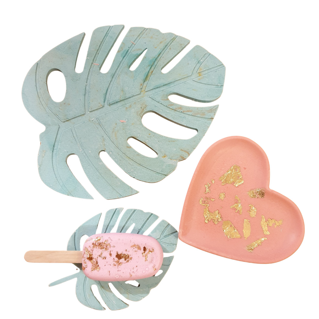 Jesmonite workshop - Foto