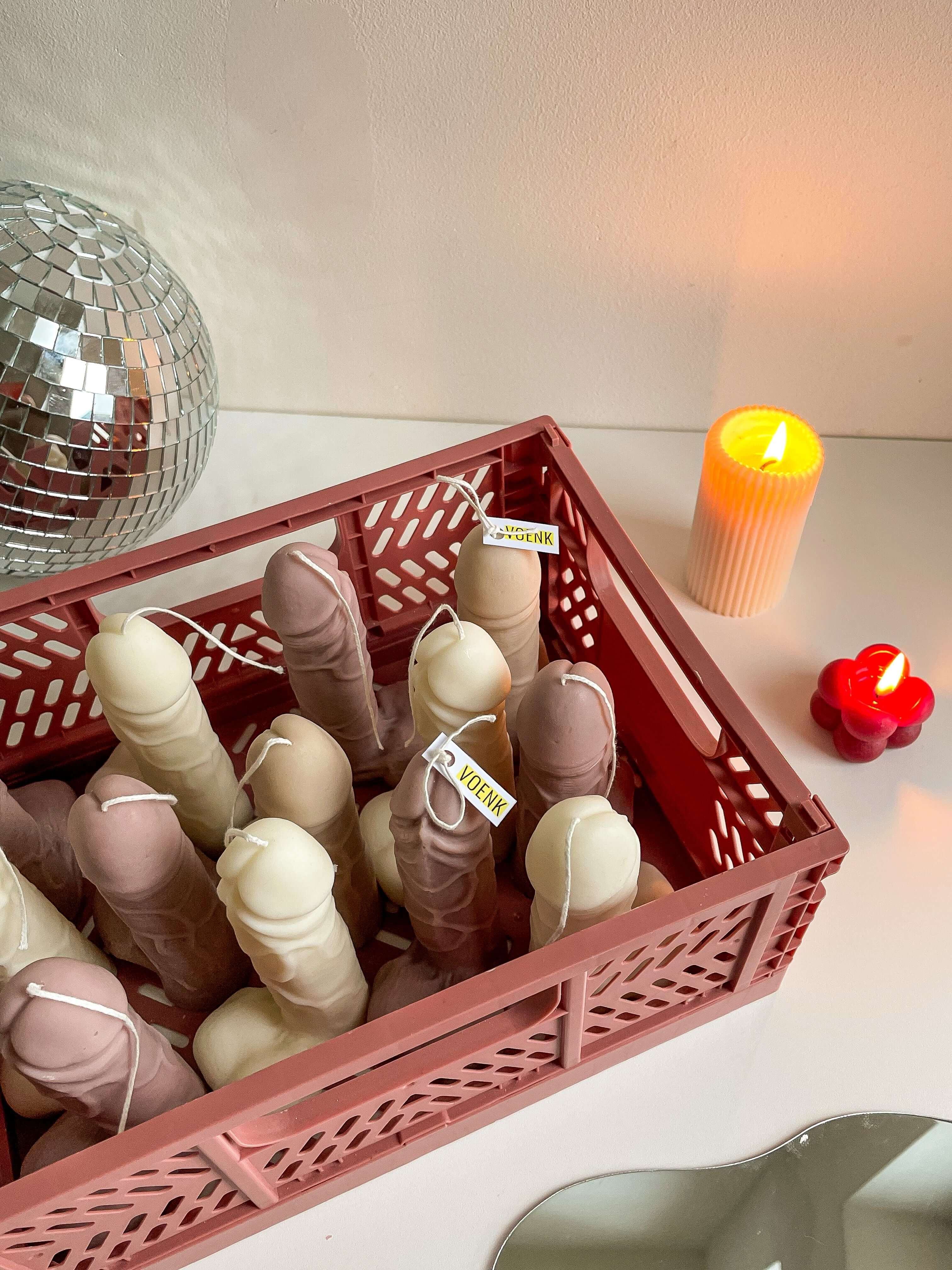 vrijgezellenworkshop kaarsen maken (privé) - Foto