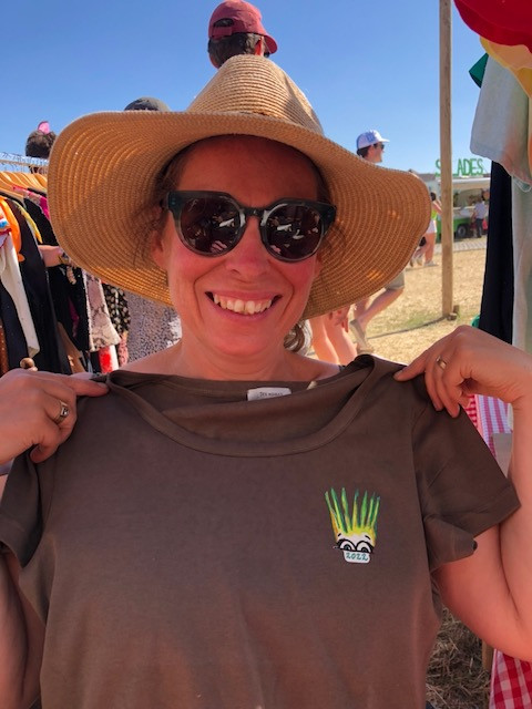 Workshop T-shirt versieren met foliedruk - Foto