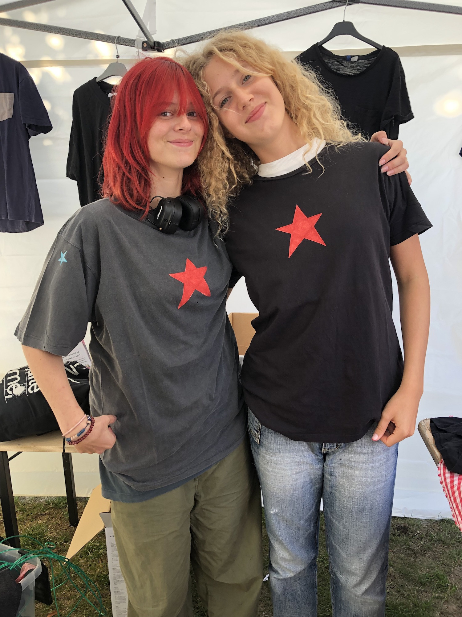 Workshop T-shirt versieren met foliedruk - Foto