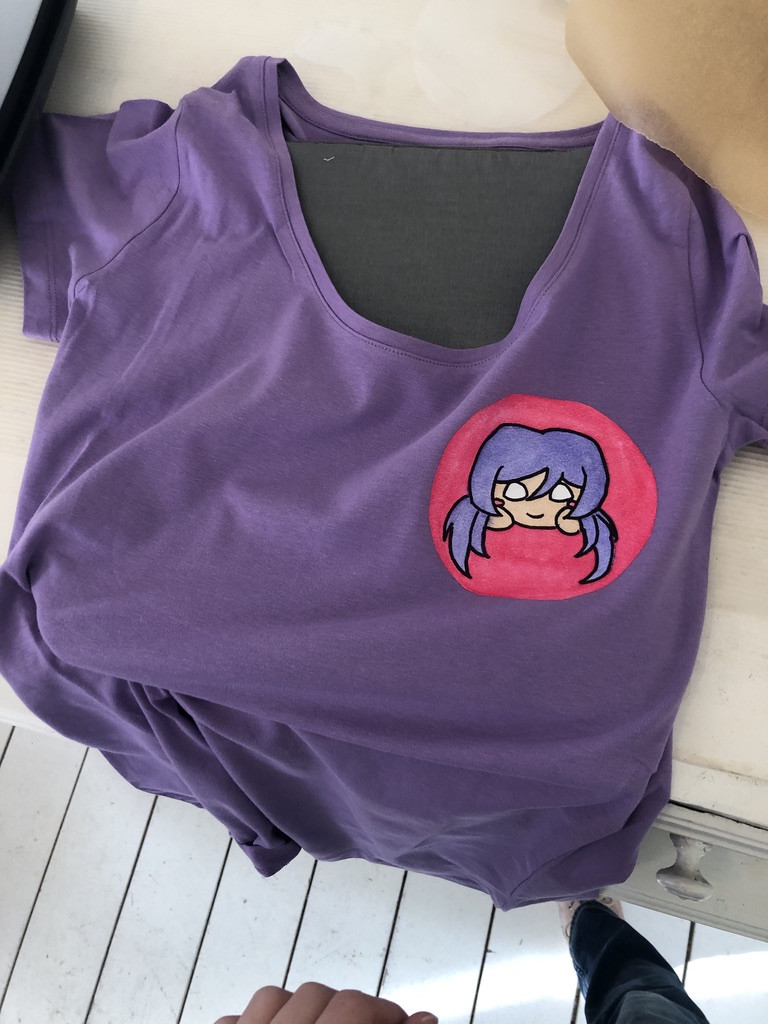 Workshop T-shirt versieren met foliedruk - Foto