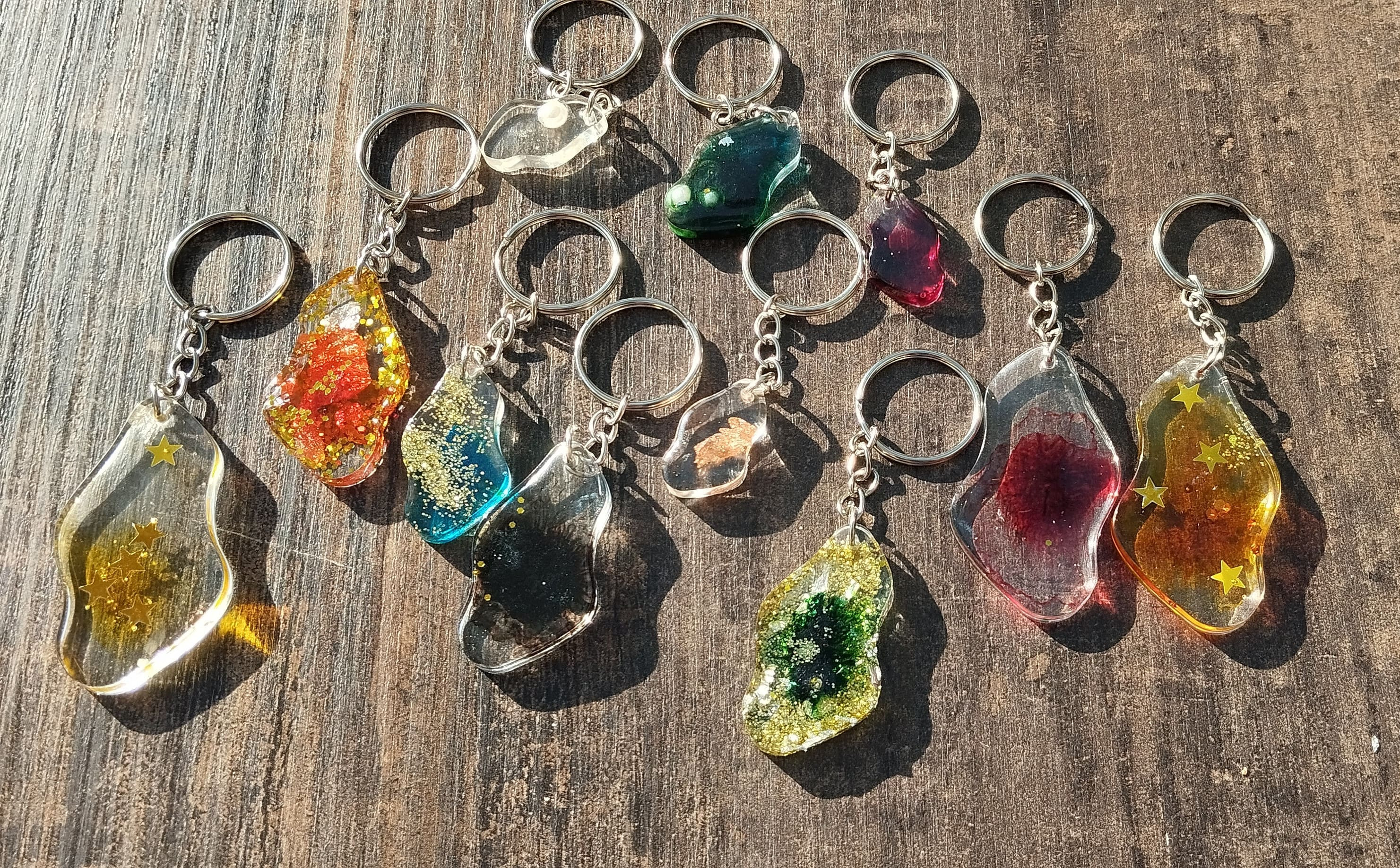 oorbellen en/of (sleutel)hangers - Foto