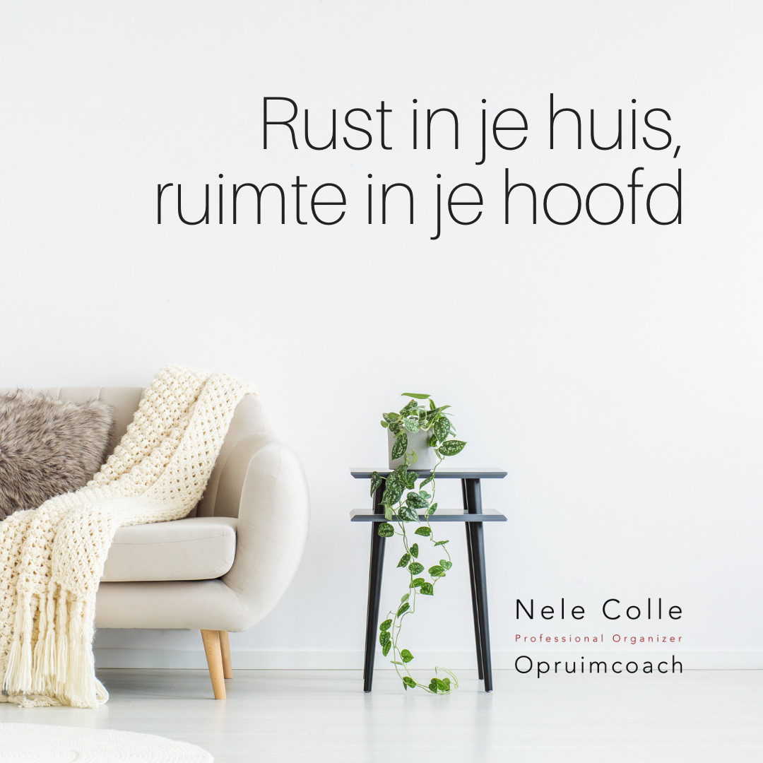 Rust in je huis, ruimte in je hoofd - online webinar - Foto