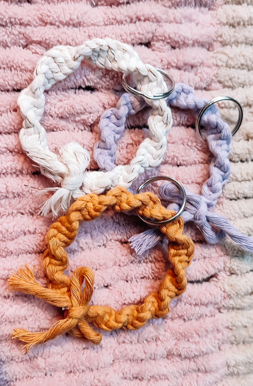 Walk in workshop macramé sleutelhangers