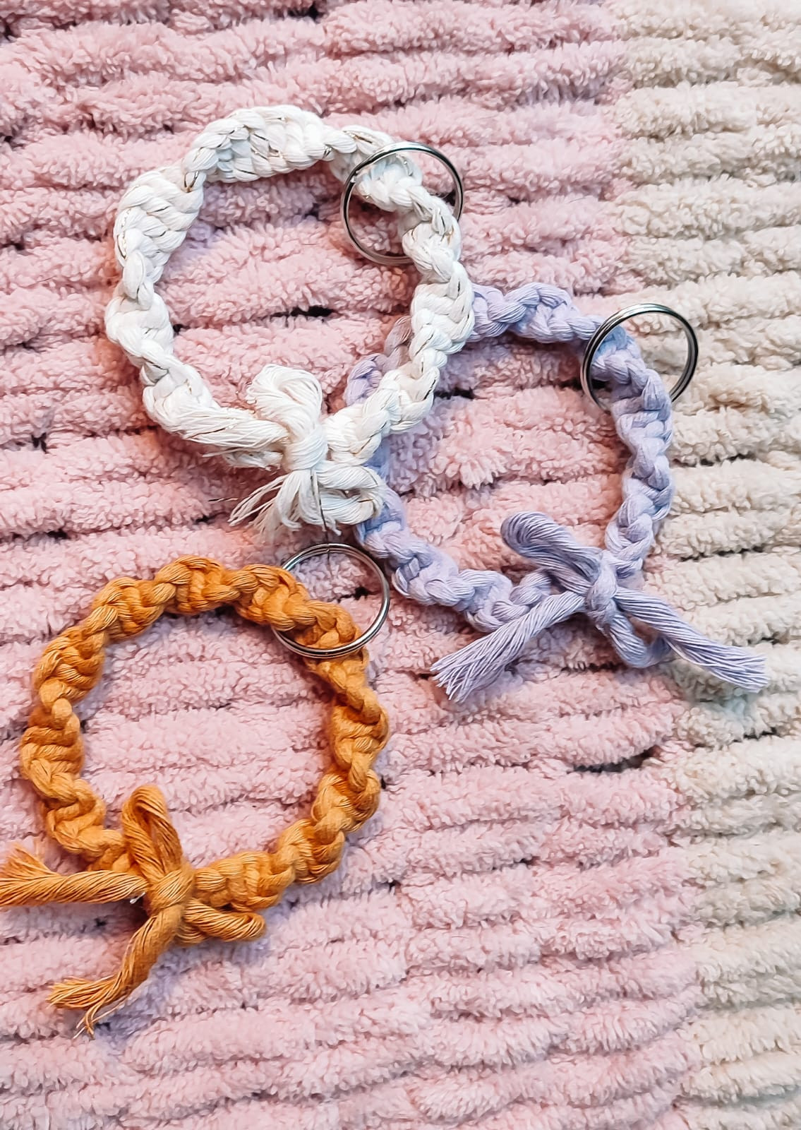 Walk in workshop macramé sleutelhangers - Foto