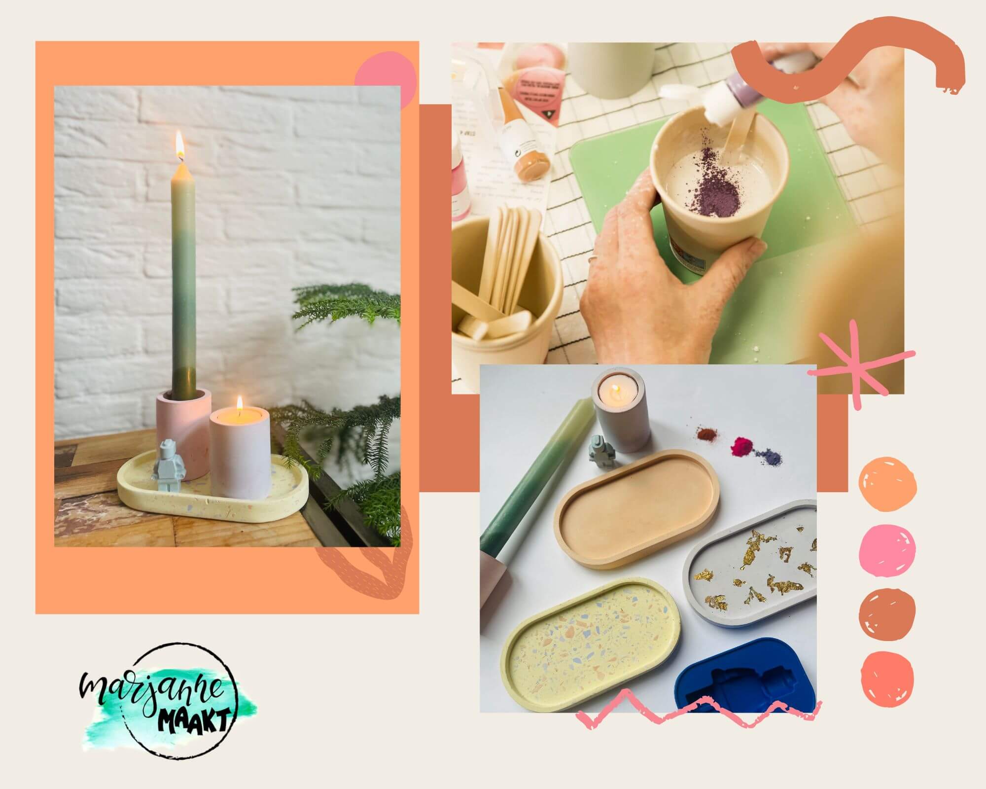 Workshop Gieten met Gietpoeder - Woensdag 28 januari 2026 -  Zwolle