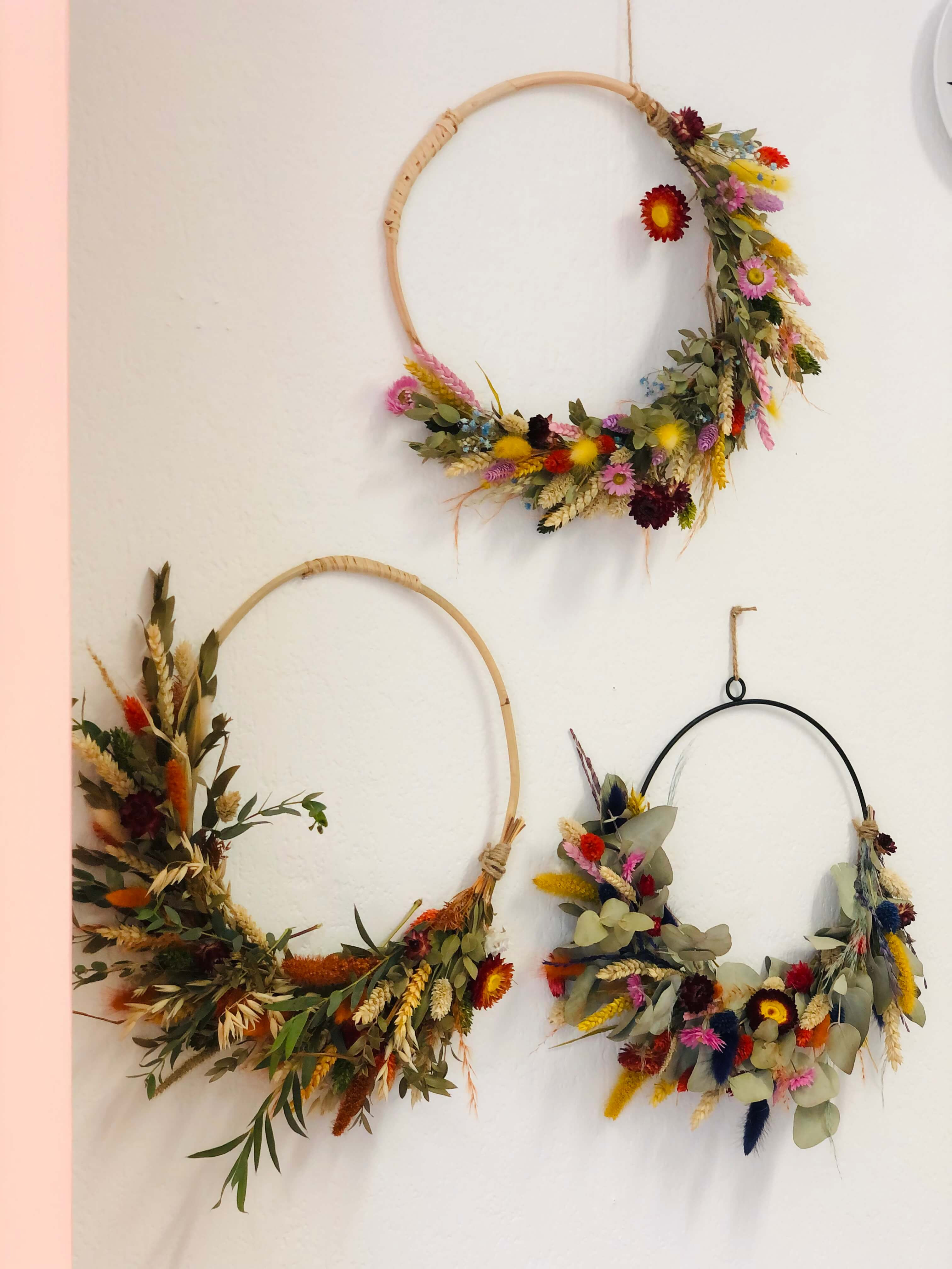 Workshop droogbloemen krans of stolp - 22 januari 2026 - Zwolle - Foto