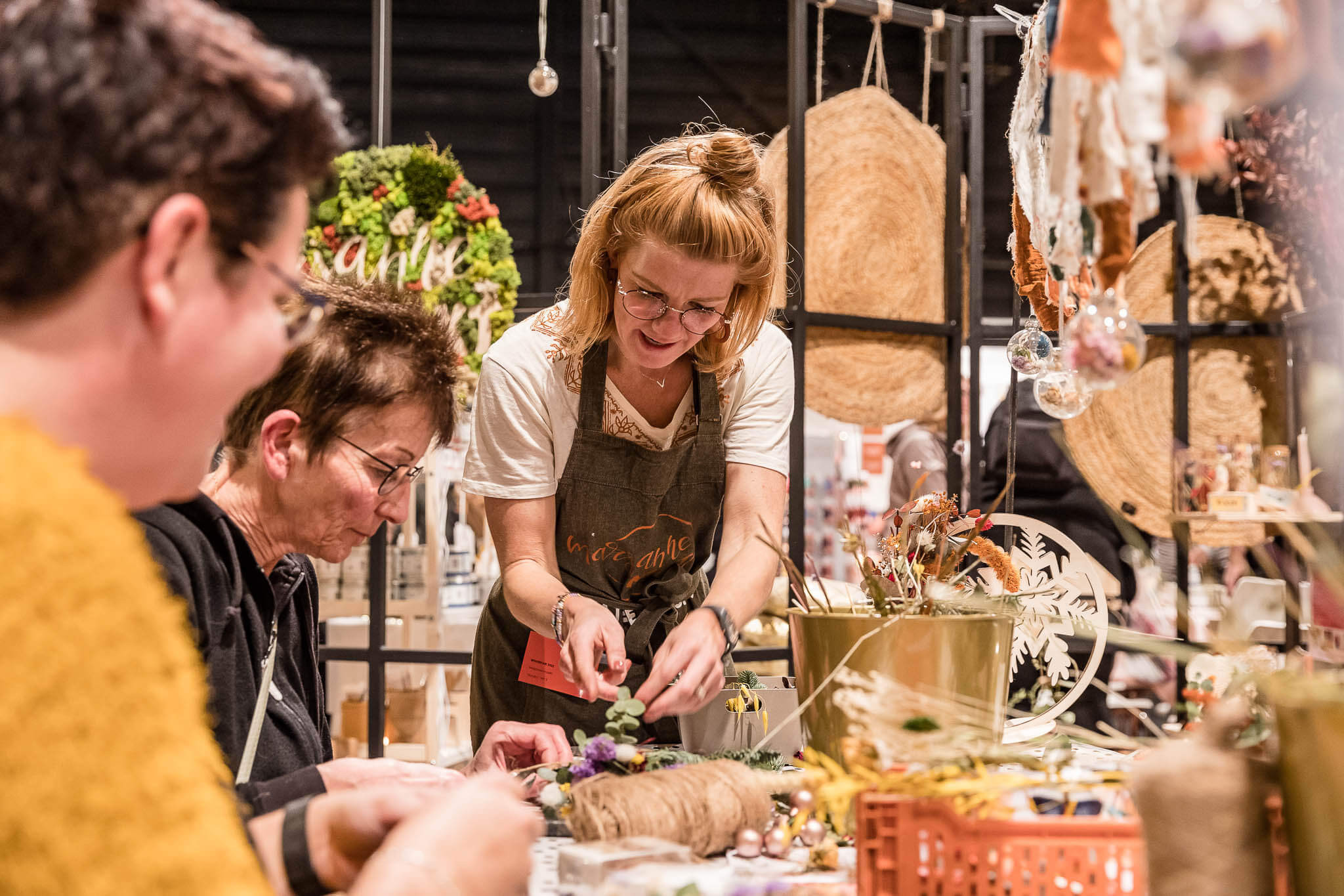 Workshop droogbloemen krans of stolp - 22 januari 2026 - Zwolle - Foto