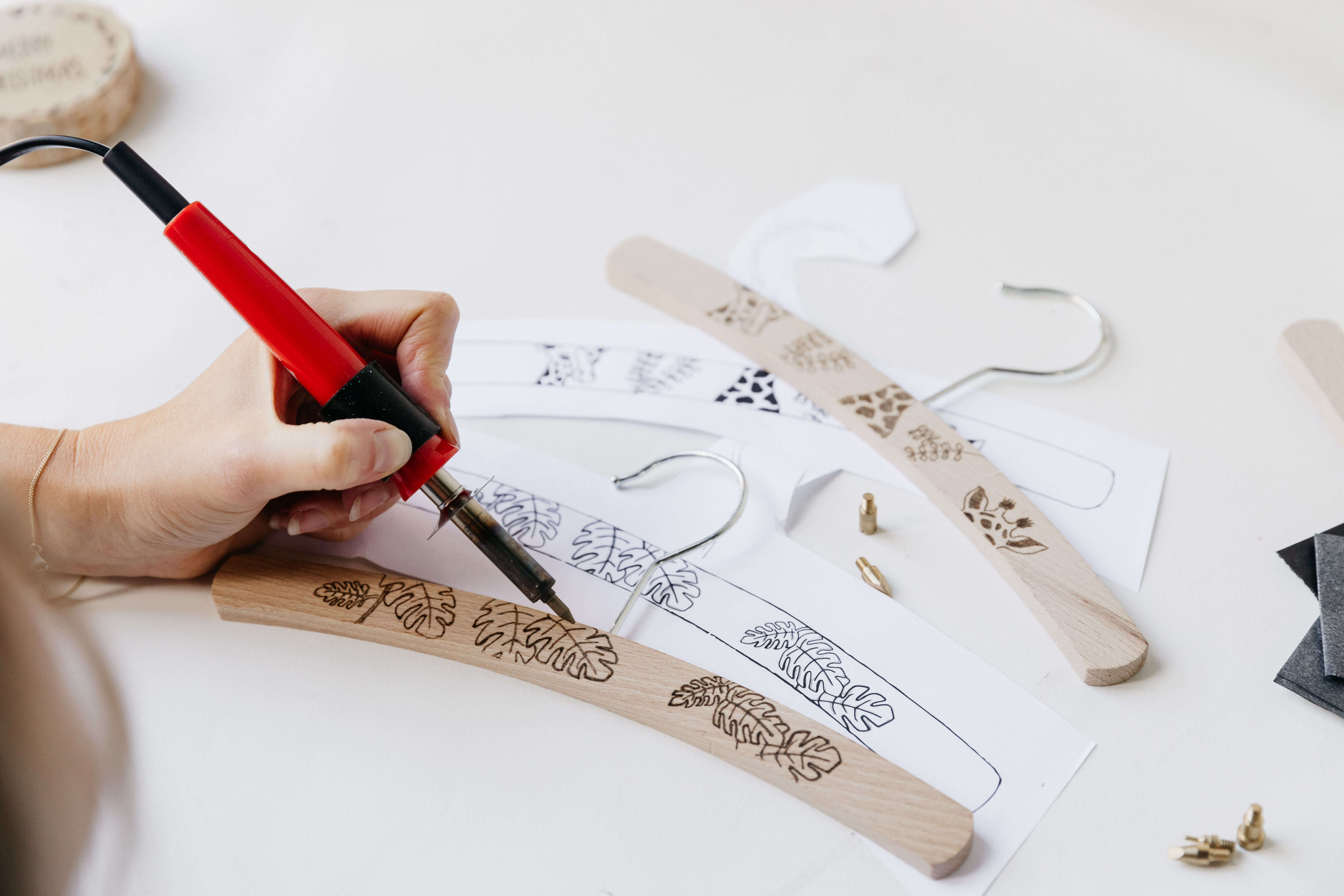 Houtbranden - babyshower box - Foto