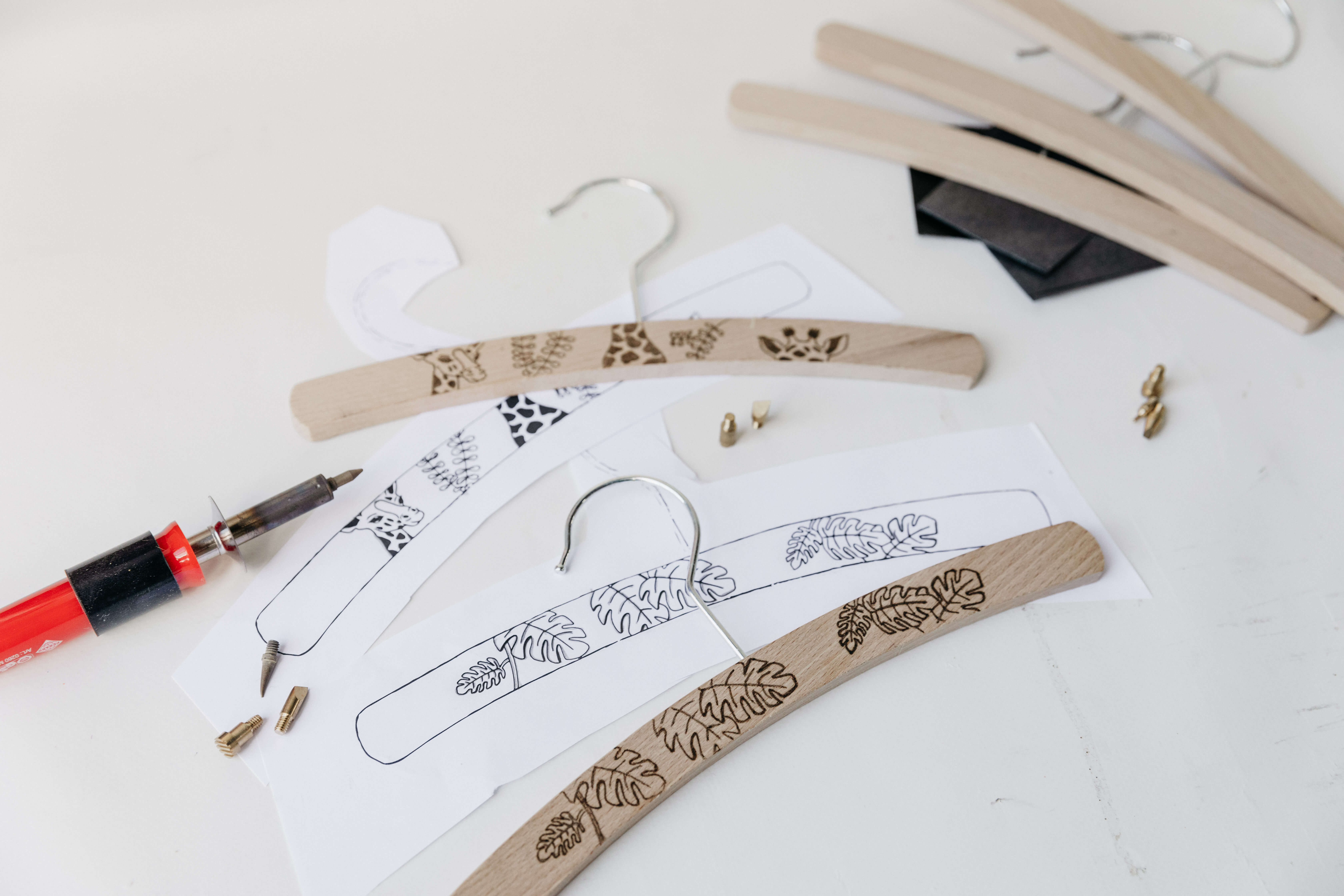 Houtbranden - babyshower box - Foto