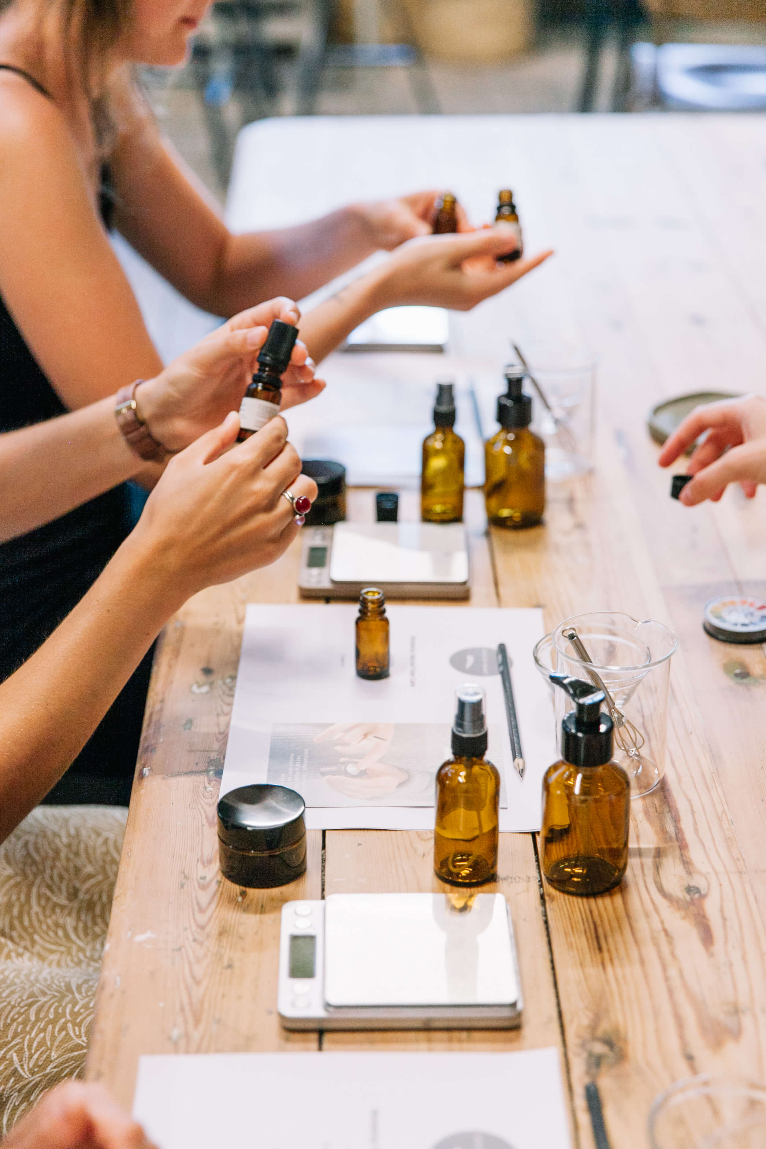DIY natuurlijke dag- of bodycrème als Walk-in workshop voor jouw event - Foto