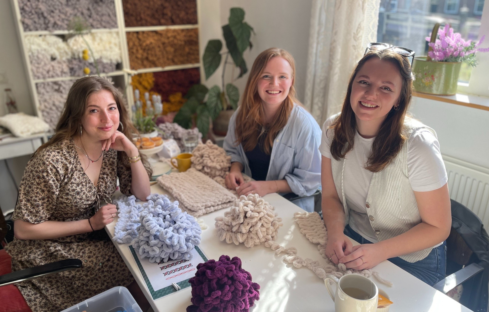 KUSSEN Breien zonder naalden - Foto