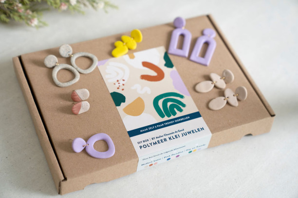 DIY BOX polymeer klei juwelen - Natural Beauty