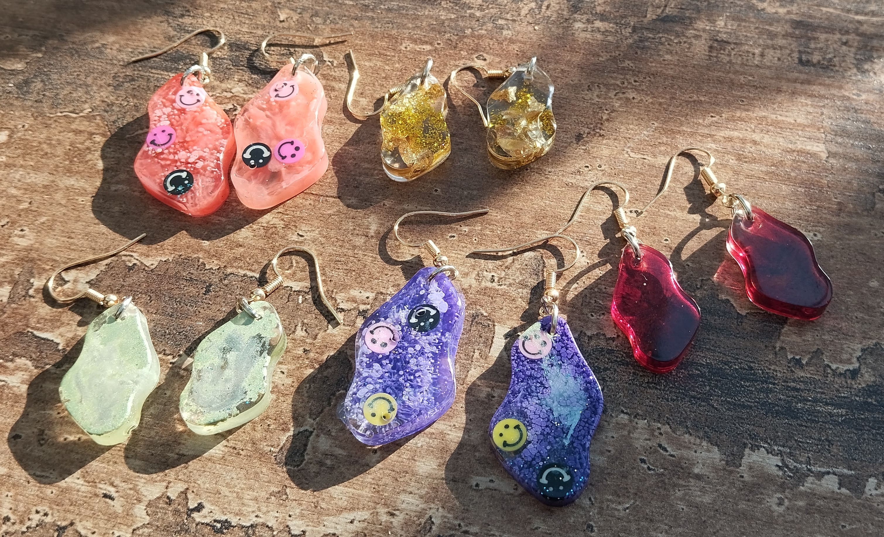 kinderfeestje oorbellen,sleutelhangers en meer - Foto