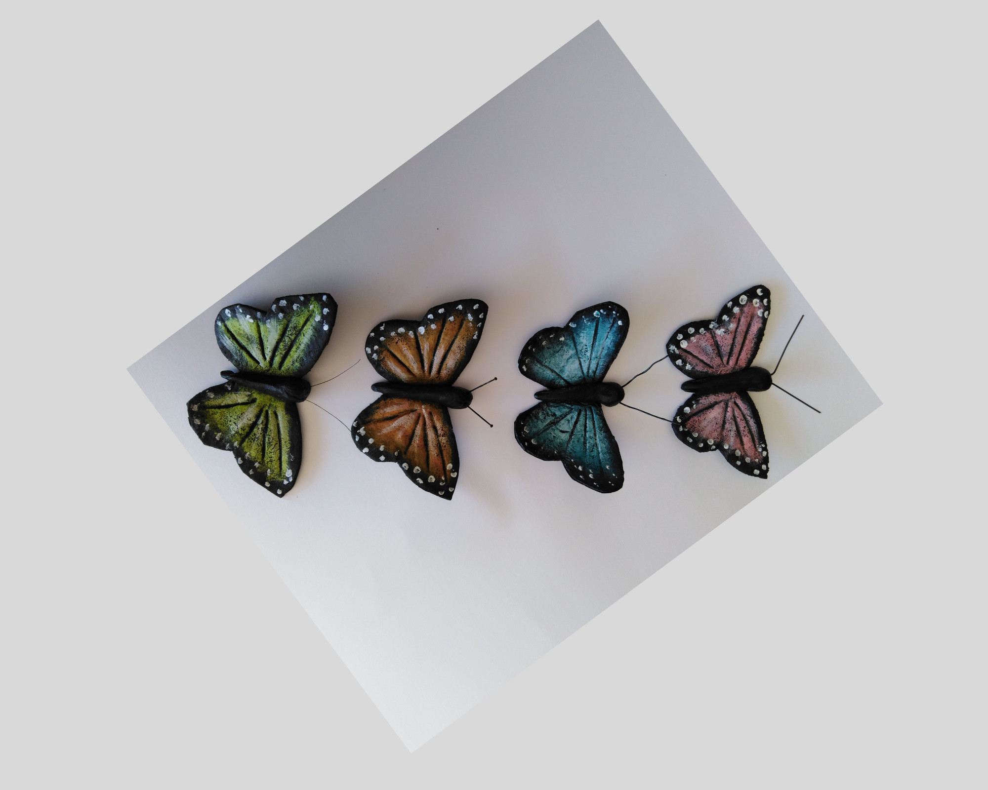 DIY pakket vlinders - Foto